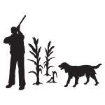 Upland Springer and Hunter Decal