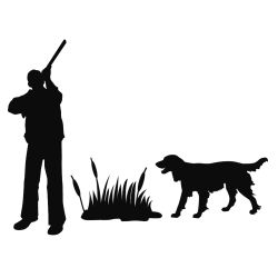 Wetland Springer and Hunter Decal