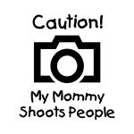 Mommy Shoots Camera Decal