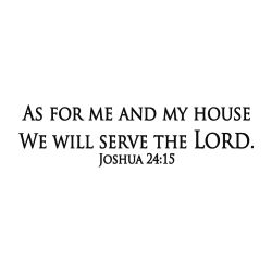 Joshua Verse Wall Decal