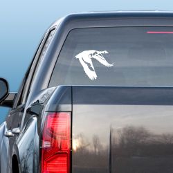 Flying Low Goose Decal