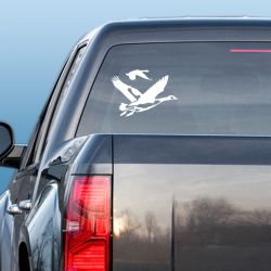 Gathering Geese Decal