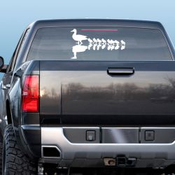 Mother and Ducklings Decal