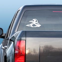 Detailed Loon Decal
