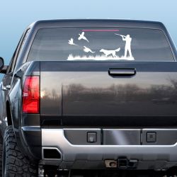 Pheasant Heaven Longhair Pointer Decal