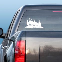 Turkey Flock Decal