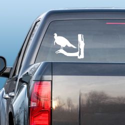 Roosting Turkey Decal