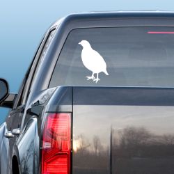 Partridge on Alert Decal