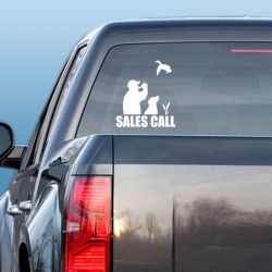 Sales Call Duck Decal