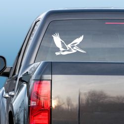 Flying Pelican Decal