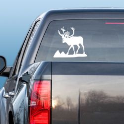 Caribou Migrating Decal