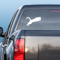 Cougar Leap Decal