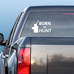 Born to Hunt Shotgun Decal