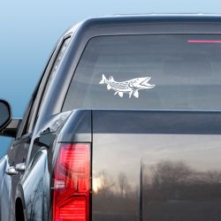 Northern Pike Detailed Decal