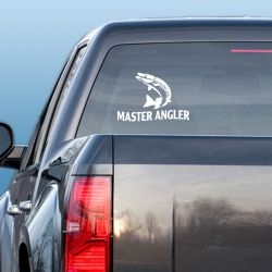 Master Angler Muskie 2 Decal