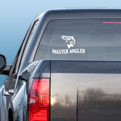 Master Angler Trout Decal