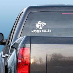 Master Angler Walleye Decal