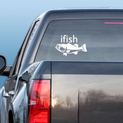 ifish Bass Decal