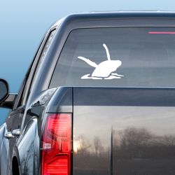 Humpback Breaching 2 Decal