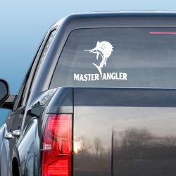 Master Angler Sailfish Decal