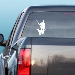 Hunter and Lab Decal