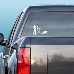 Upland Lab and Hunter Decal
