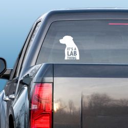 It's a Lab Thing Decal