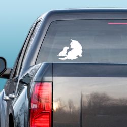 Scottish Terrier Mother and Pup Decal