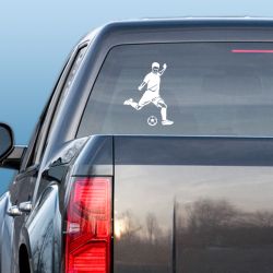 Soccer Kick Detailed Decal