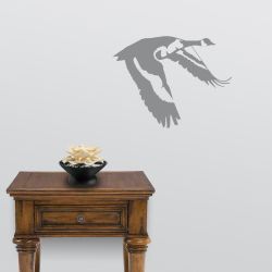 Flying Low Goose Wall Decal