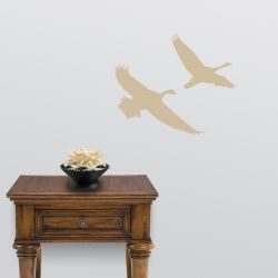 Canadian Flights Geese Wall Decal