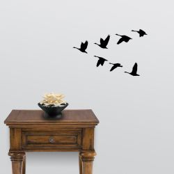 Honkers Headed South Wall Decal