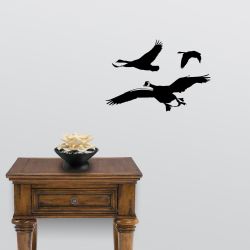 Geese Flyover Wall Decal