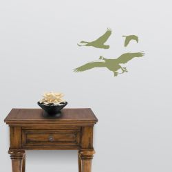 Geese Flyover Wall Decal