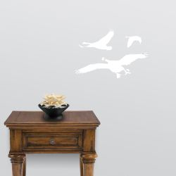 Geese Flyover Wall Decal