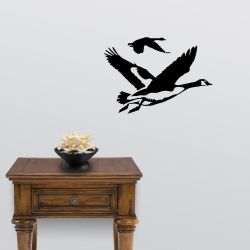 Gathering Geese Wall Decal