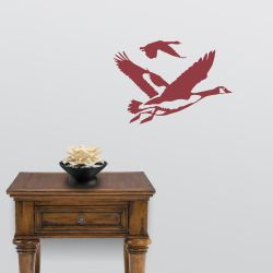 Gathering Geese Wall Decal