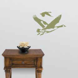 Gathering Geese Wall Decal