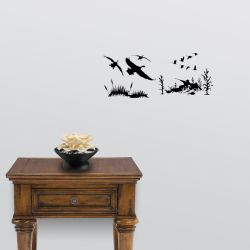 Canadians Comin' In Geese Wall Decal