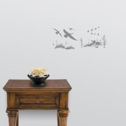 Canadians Comin' In Geese Wall Decal