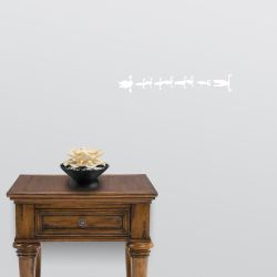 Gaggle of Canadians Wall Decal