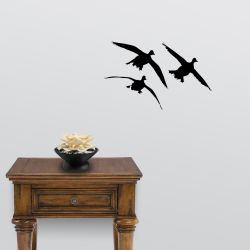 3 Ducks Comin' In Wall Decal