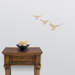 3 Mallards Comin' In Wall Decal