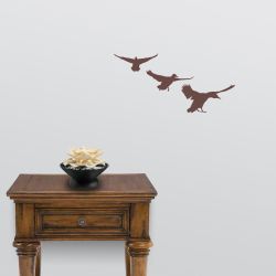 3 Mallards Comin' In Wall Decal