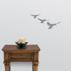 3 Mallards Comin' In Wall Decal