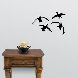 Jukin' Four Ducks Wall Decal