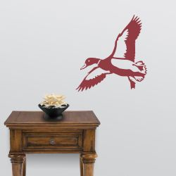 Cupping Mallard Wall Decal