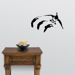 Ducks Jukin 9 Wall Decal