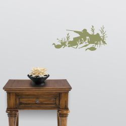 Duck Hunting Layout Blind Wall Decal