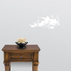 Duck Hunting Layout Blind Wall Decal